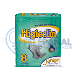 Higieclin Junior, 8 unidades