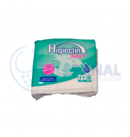 Higieclin Junior, 10 unidades