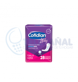Cotidian Lady Toalla Super,...