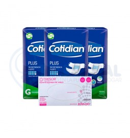 3 COTIDIAN PLUS + GUANTE...